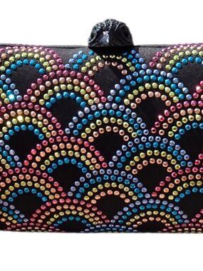 Kurt Geiger London Crystal Eagle Clutch Crossbody – NWT with Original Dust Bag